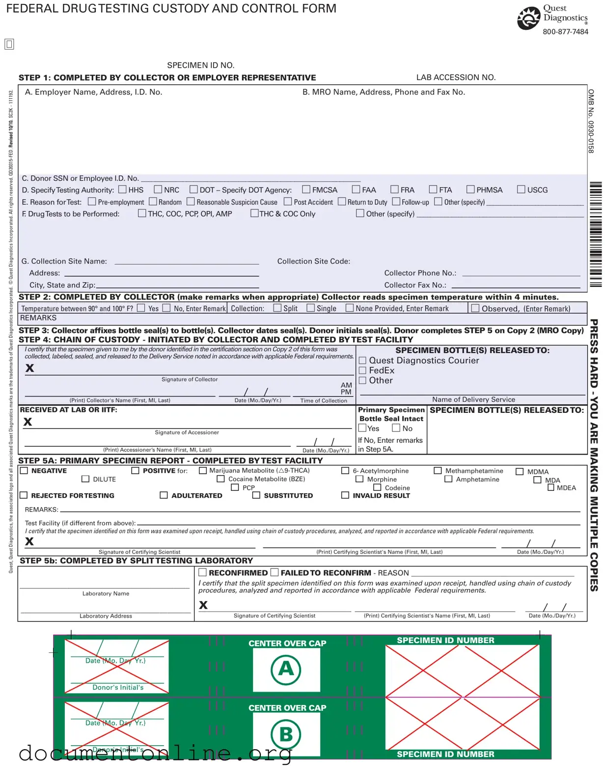 Free Drug Screen Template